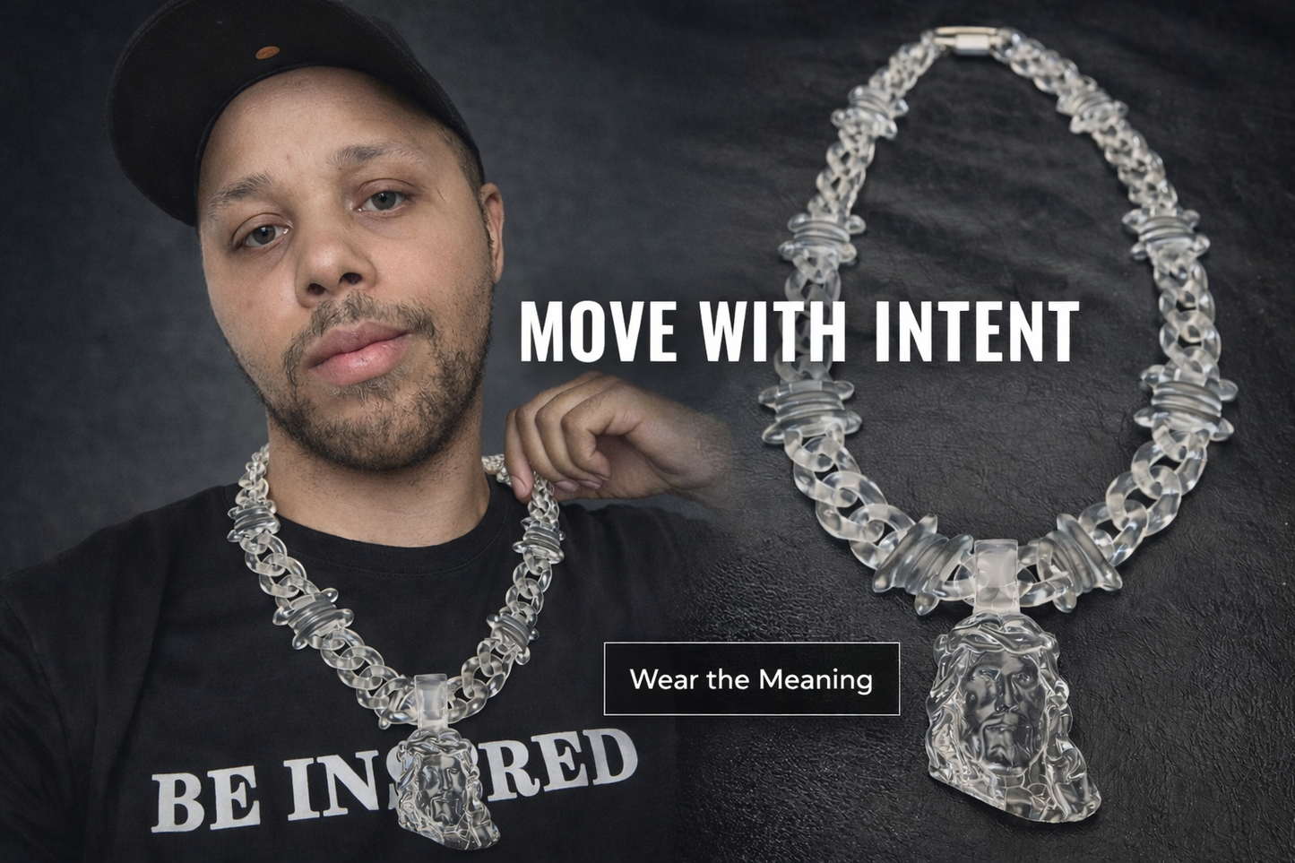 Jesus Peace Necklace — Protection & Strength, Worn Daily