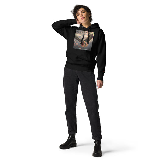 Fly like an eagle “MusQ Hearts” Hoodie