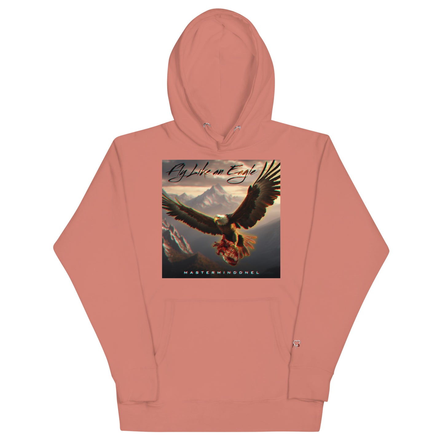 Fly like an eagle “MusQ Hearts” Hoodie